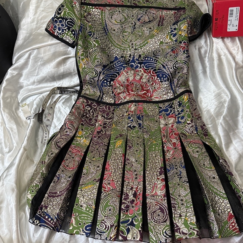 Burberry Multicolor Patterned Dress - Picture 12 of 12